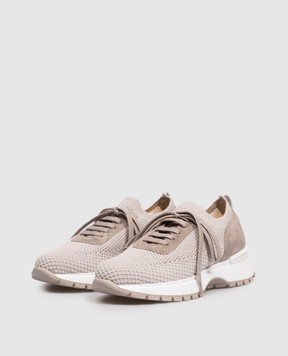 Doucal's Коричневые кроссовки с логотипом DD8765WHINPZ849