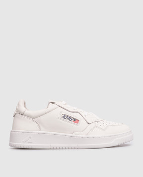 AUTRY Білі шкіряні кросівки Medalist A1UNAULWSG10