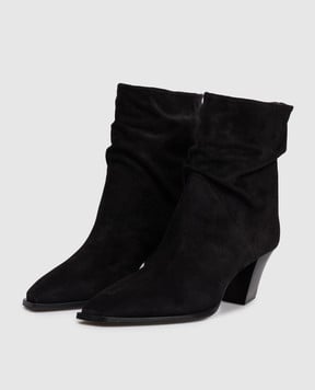 Jimmy Choo Черные замшевые ботильоны Hart HARTAB60SVV