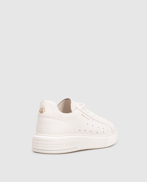 Bally Белые кожаные кроссовки Lift MSK0GCVT005