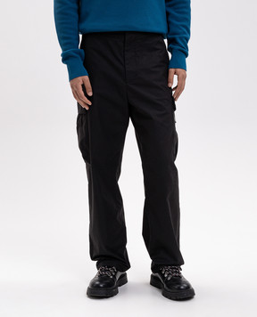 Moncler Черный карго с логотипом L20912A00039599T0