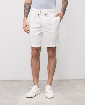 ISAIA Белые шорты PNCT21XP871