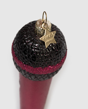 Vondels Розовая ёлочная игрушка Microphone 4250383120055