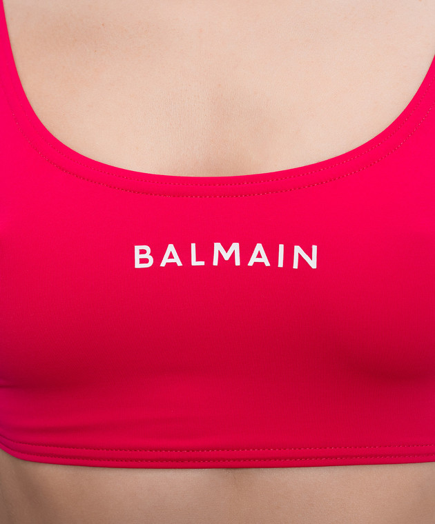 Balmain Розовый купальник BKBS02490 изображение 4