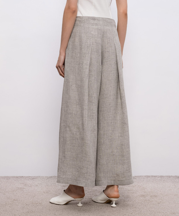 Intoca Серые палаццо из льна 261LIPTRW1105 изображение 4