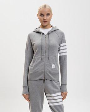 Thom Browne Сіра спортивна куртка FJT001A00535