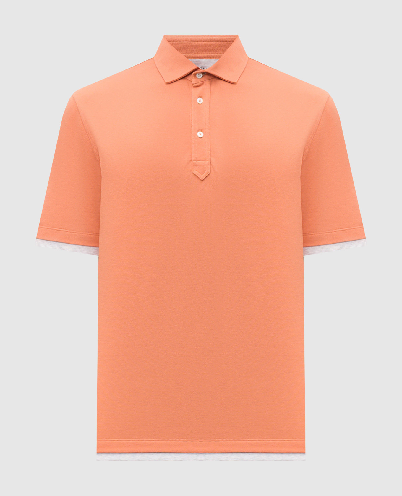 Оранжевое поло