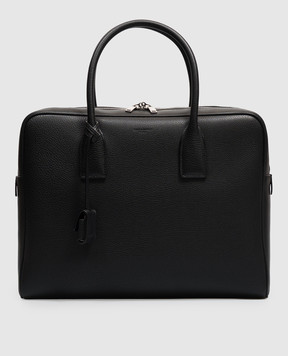 Saint Laurent Чорний шкіряний портфель A003Z0AAGAD