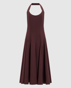 Simkhai Бордова сукня міді Melissa 1261220HC