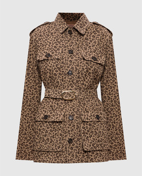 Twinset Куртка в анімалістичний принт 261TP2640