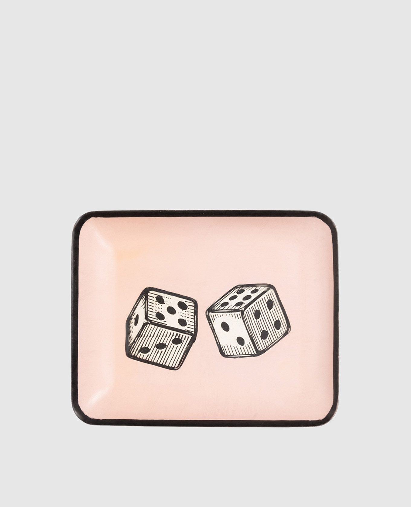 

Декоративный розовый поднос Cubes, Декор