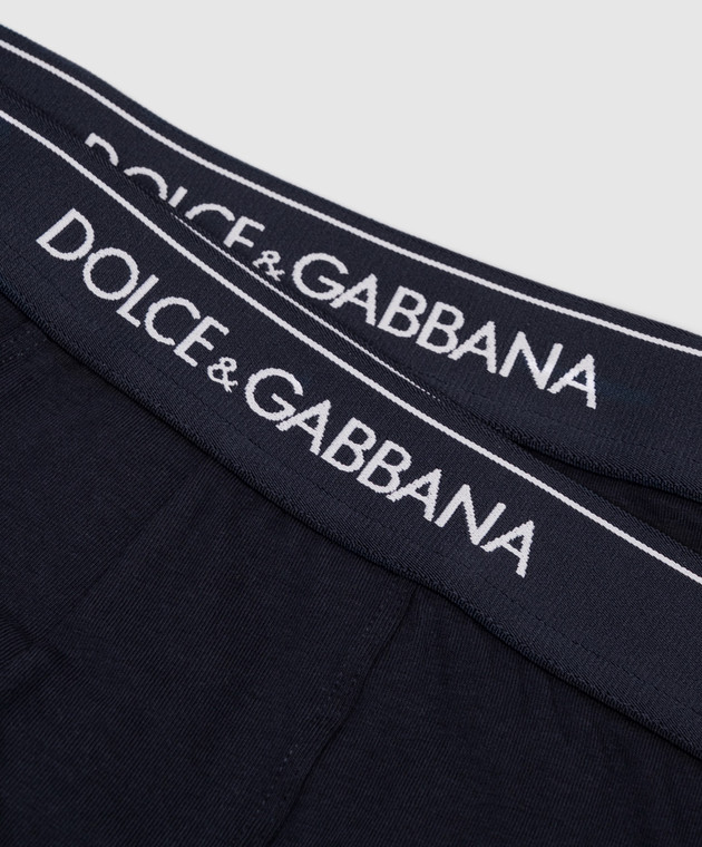 Dolce&Gabbana Набор синих трусов-боксеров M9C07JONN95 изображение 3