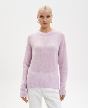 LISA YANG Фіолетовий джемпер Lova з кашеміру та шовку 2024243