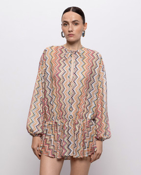 Missoni Сукня міні у візерунок MS26SQ21BR015G