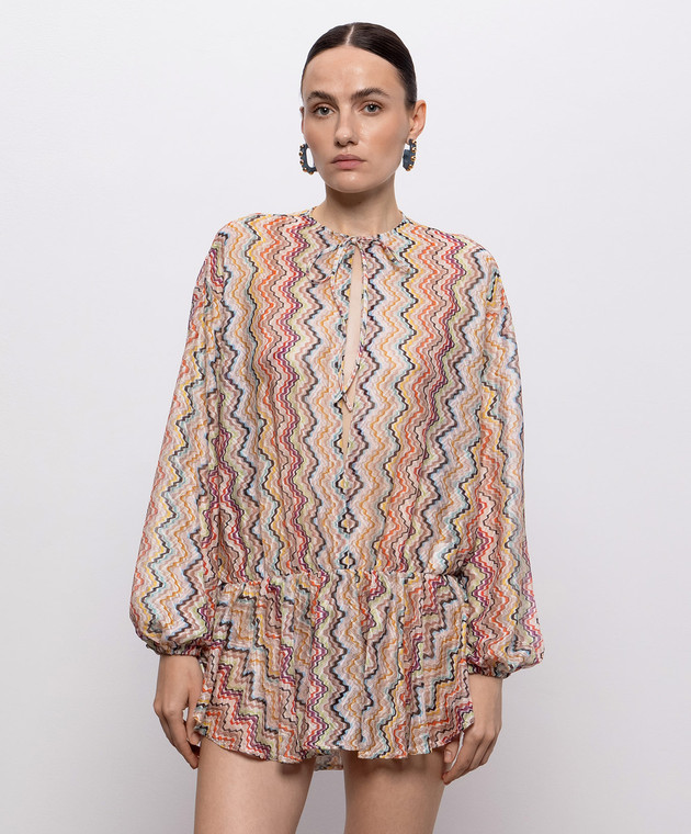 Missoni Сукня міні у візерунок MS26SQ21BR015G зображення 3