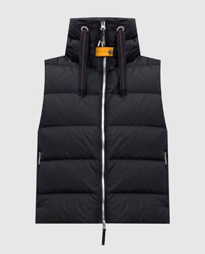 Parajumpers Черный пуховой жилет Nolene 25WPWPUTT31