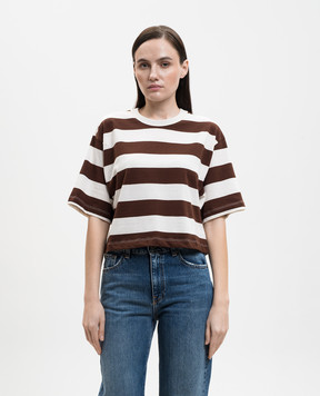 Solotre Футболка в полоску M1AB0056