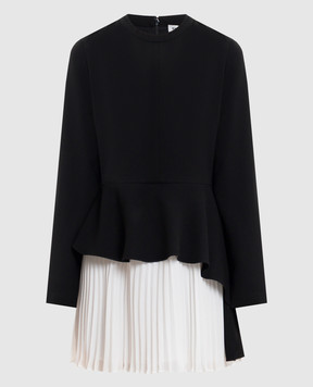 Simkhai Чорна сукня Amberly з плісуванням 1261212C