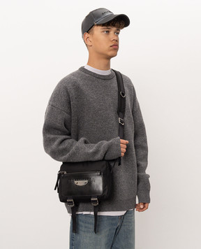 Balenciaga Черная сумка с тиснением логотипа A000HG2ACPU