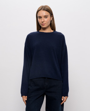 Woolrich Синій джемпер з вовною CFWWKN2044FRUF0574