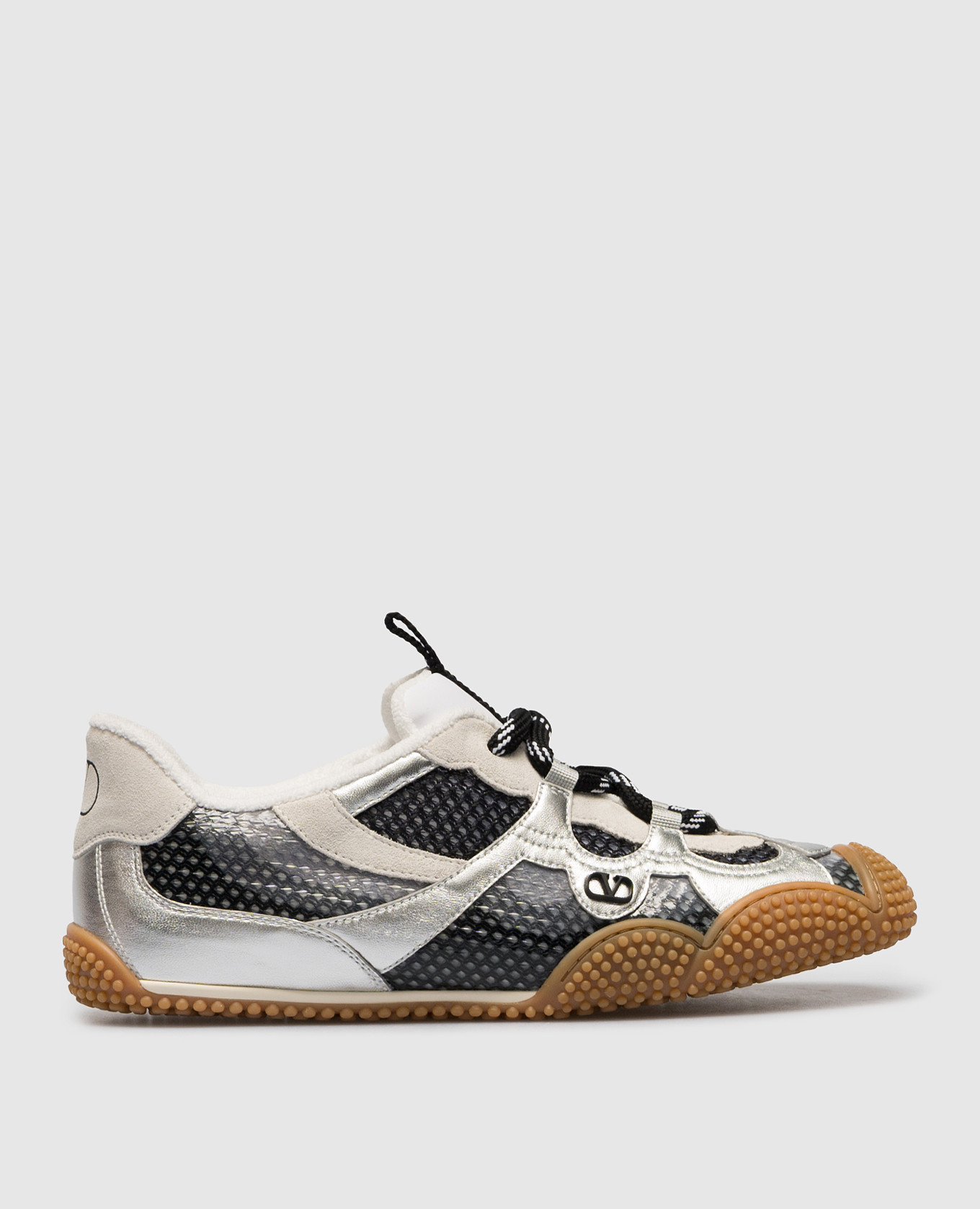 

Комбинированные кроссовки Amphibia с логотипом, Серебристый, Кроссовки