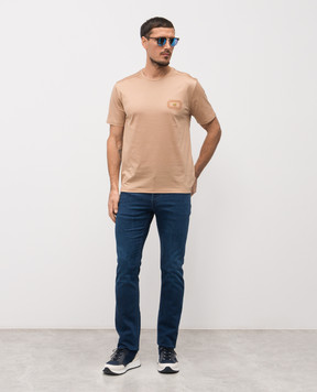 Stefano Ricci Синие джинсы с логотипом MST61B2080T0214