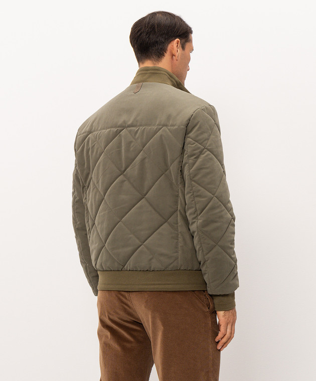 Canali Куртка цвета хаки SG03522O41122 изображение 4