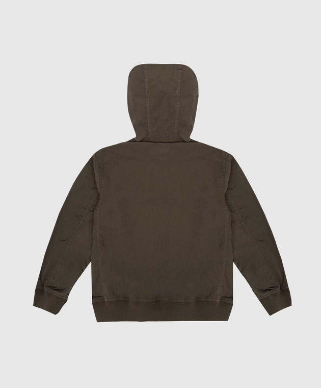 C.P. Company Дитяча вітровка кольору хакі CUS01RL3C0048 зображення 2