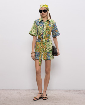 Alemais Сукня-сорочка Ali Spliced з льону 6194D