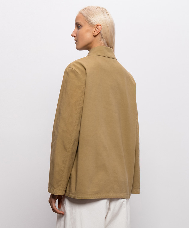 The Row Коричневая куртка Baeza 10948W2967 изображение 4