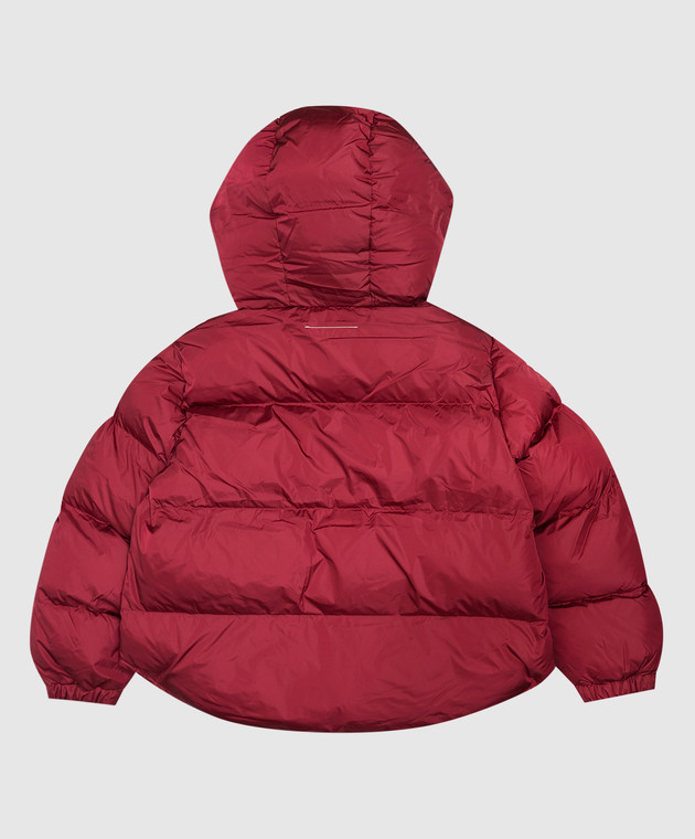 Maison Margiela MM6 Дитяча бордова куртка M61090MM08B зображення 2