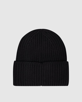 Mackage Чорна шапка JUDE з вовною JUDEMZ
