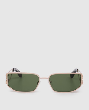 Off-White Золотисті сонцезахисні окуляри Allen з фактурною емблемою Arrow OW1027765560
