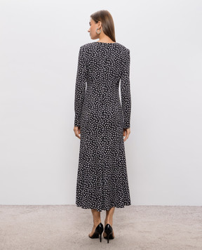 Dolce&Gabbana Черное платье миди F632XTFSAGK