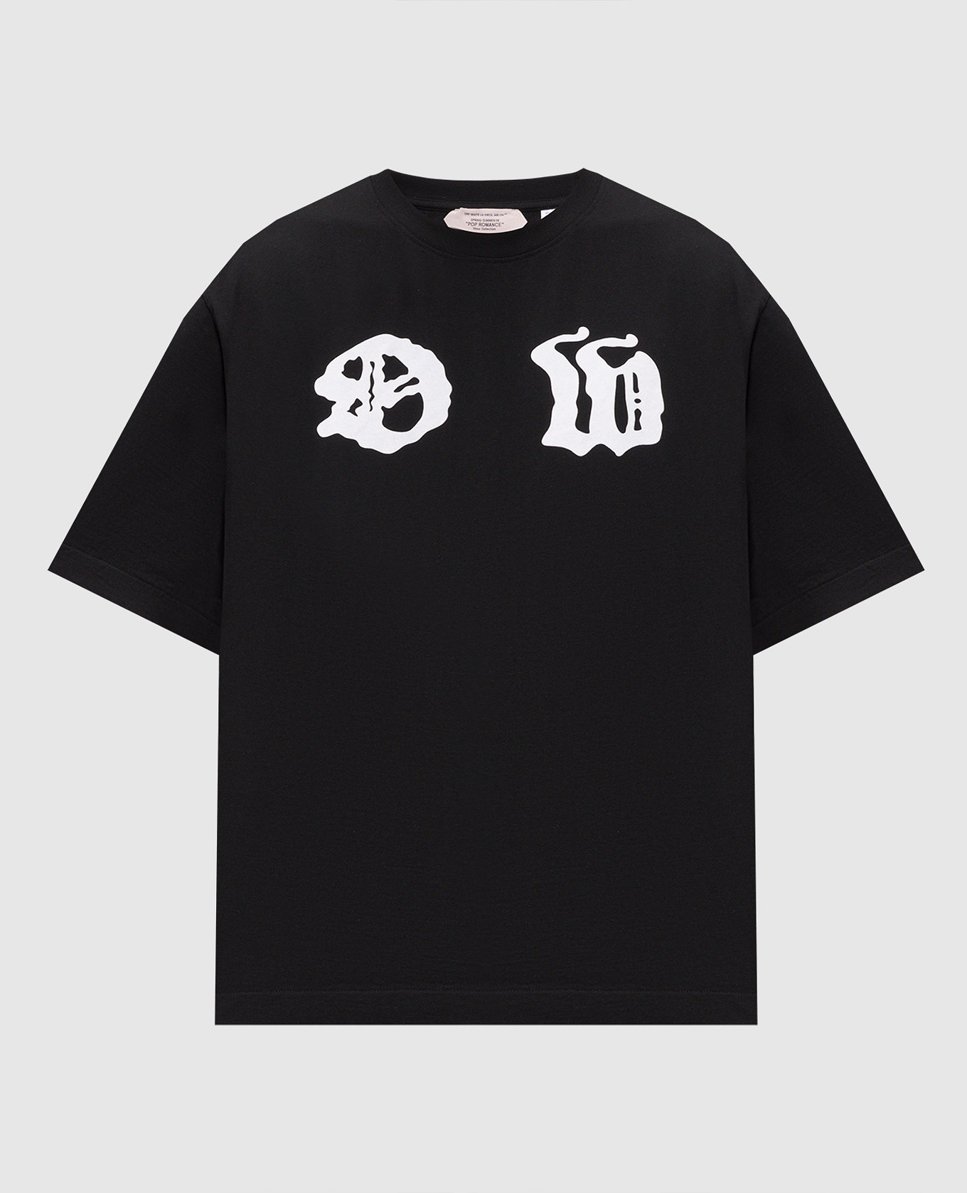 Черная футболка с принтом Palace Arrow