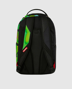 Sprayground Дитячий чорний рюкзак ZOMBIE OOZE SHARK CENTRAL 910B8241NSZ
