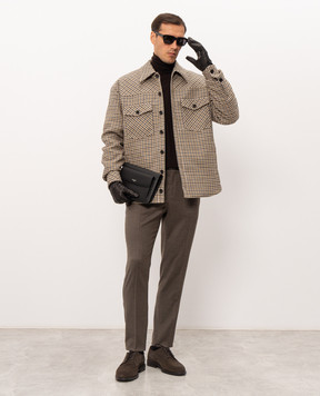 Dolce&Gabbana Коричневий гольф з кашеміру GXW05TJBW1W
