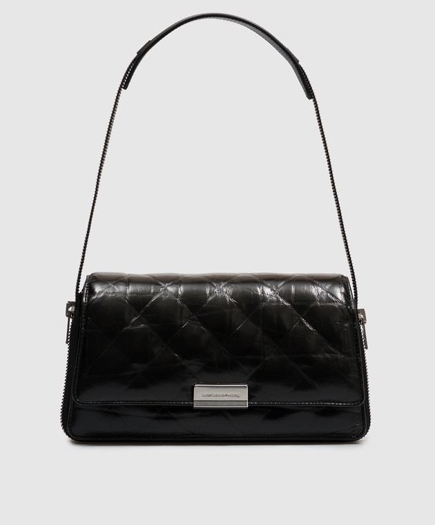 Alexander Wang Черная кожаная сумка SIREN 20426K73L