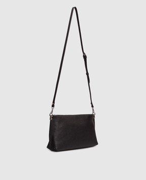 Gianni Chiarini Черная кожаная сумка кросс-боди Fanny BS12734COMMGRN