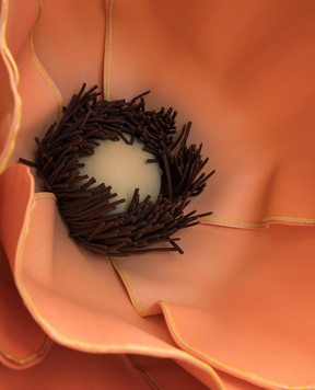 EDG Декоративний торшер у формі квітки 8101584A300