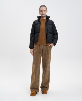 Woolrich Зеленая пуховая куртка в узор CFWWOU2062FRUT5093