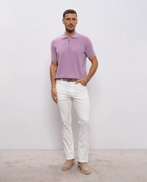 Stefano Ricci Белые джинсы с логотип патч MFT61B0010TR112P