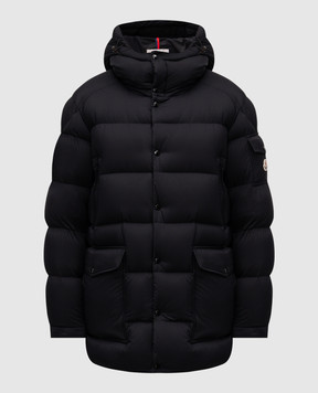 Moncler Черный пуховик Bretagne K20911C00014597YD
