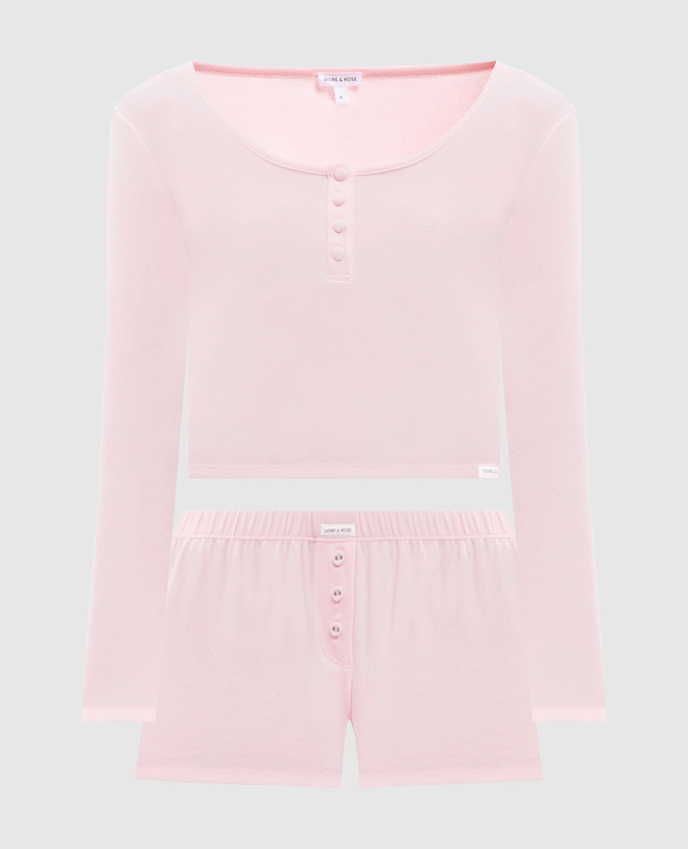 Розовая пижама Henley
