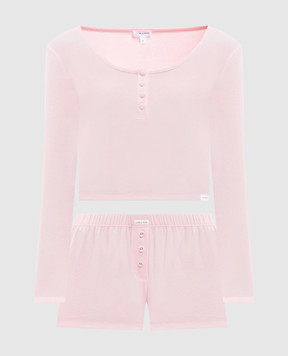 Dore & Rose Розовая пижама Henley HENLEYSLEEPSET