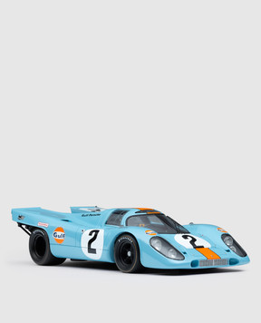 Amalgam Блакитний сувенір у формі автомобіля Porsche 917 KH M6012