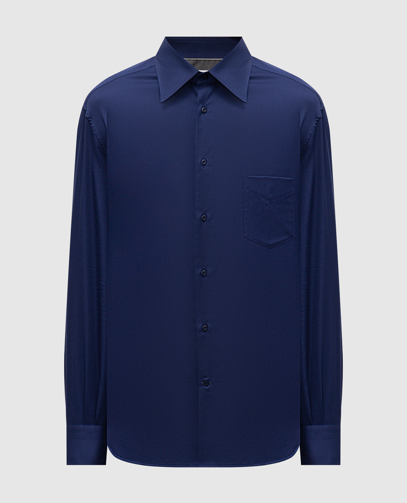 Синяя рубашка