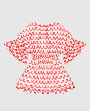 Missoni Дитячий рожева сукня у візерунок MY1B81Q0116810