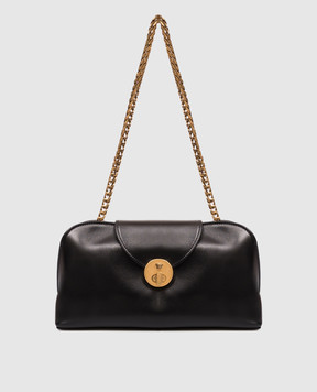Versace Черная кожаная сумка Vivian 10254731A17449