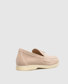 Babe Pay Pls Бежеві замшеві лофери 218108ZA